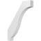 Ekena Millwork 3-in. W x 18-in. D x 24-in. H Baker Architectural Grade PVC Knee Brace BRCP03X18X24BKR - alternate 1